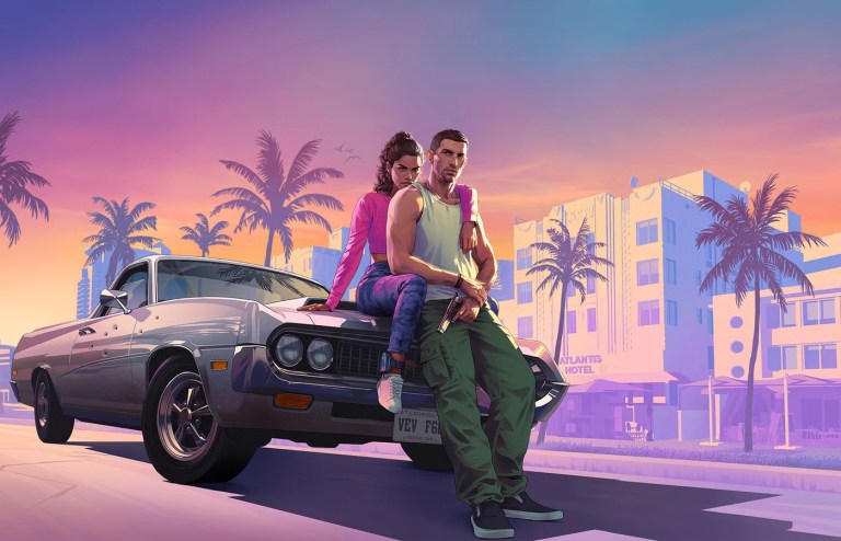 Grand Theft Auto 6 Jason And Lucia Sitting On Car