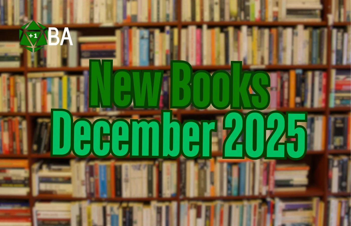 Most Anticipated Book Releases for December 2025