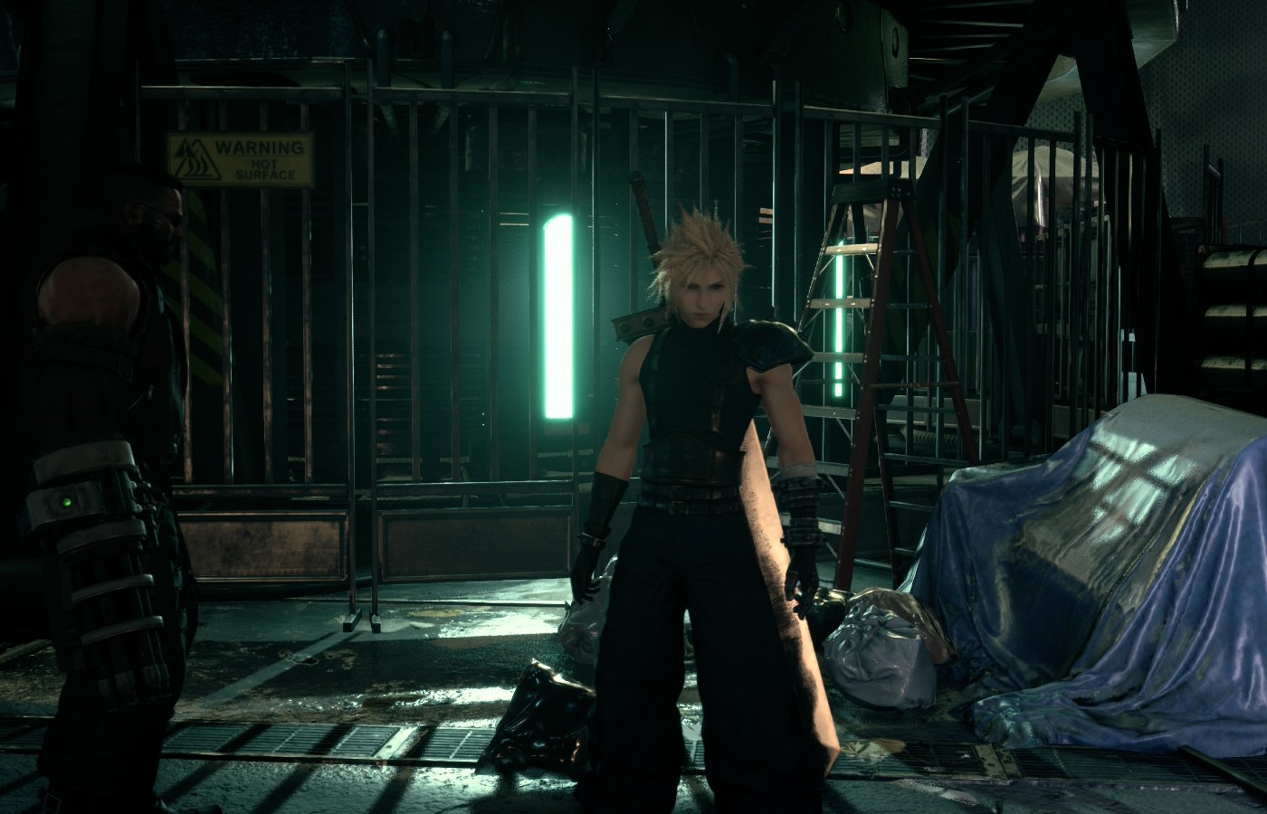 Cloud Mako Reactor FF7 Remake
