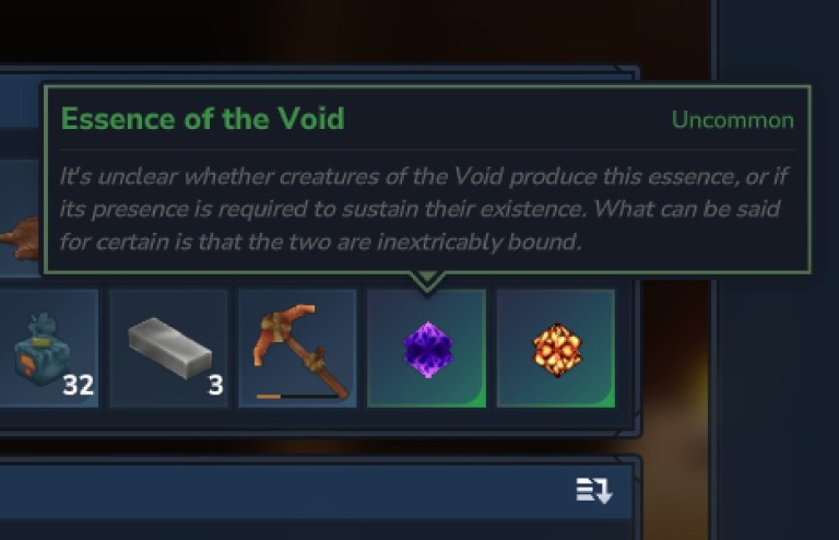 Essence of the Void Hytale