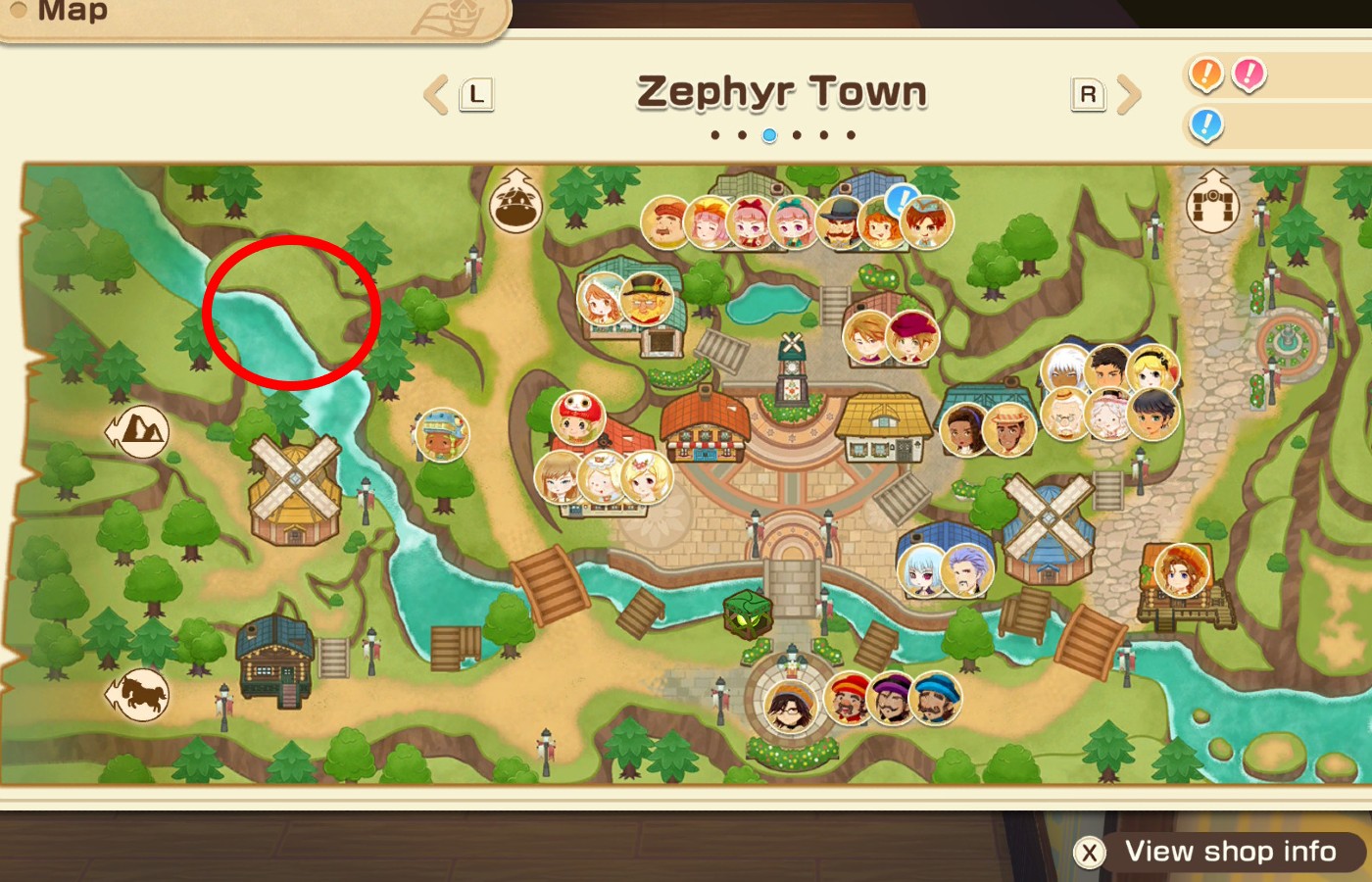 Ore Node Location Story of Seasons Grand Bazaar