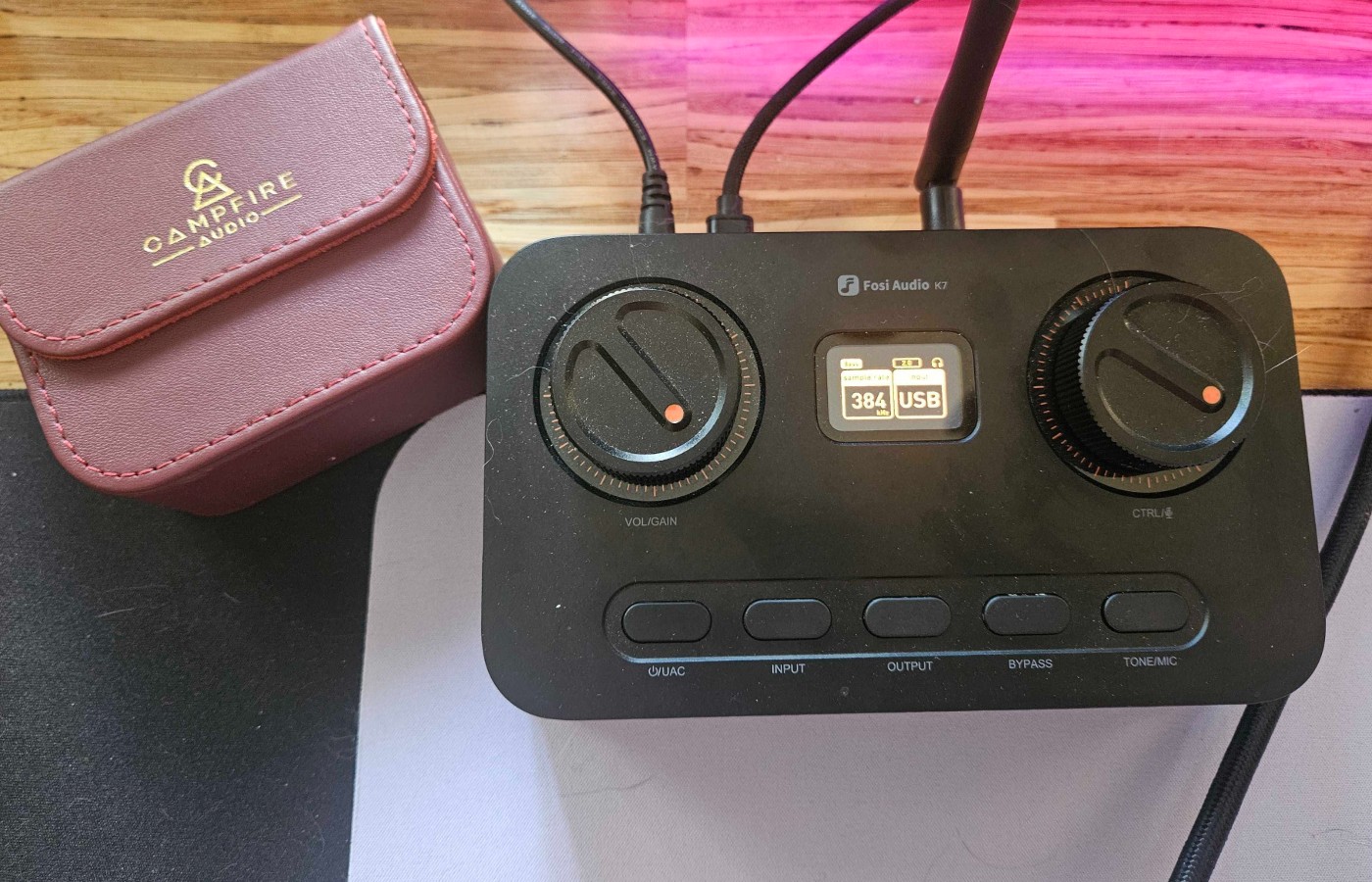 Fosi K7 IEM Campfire case
