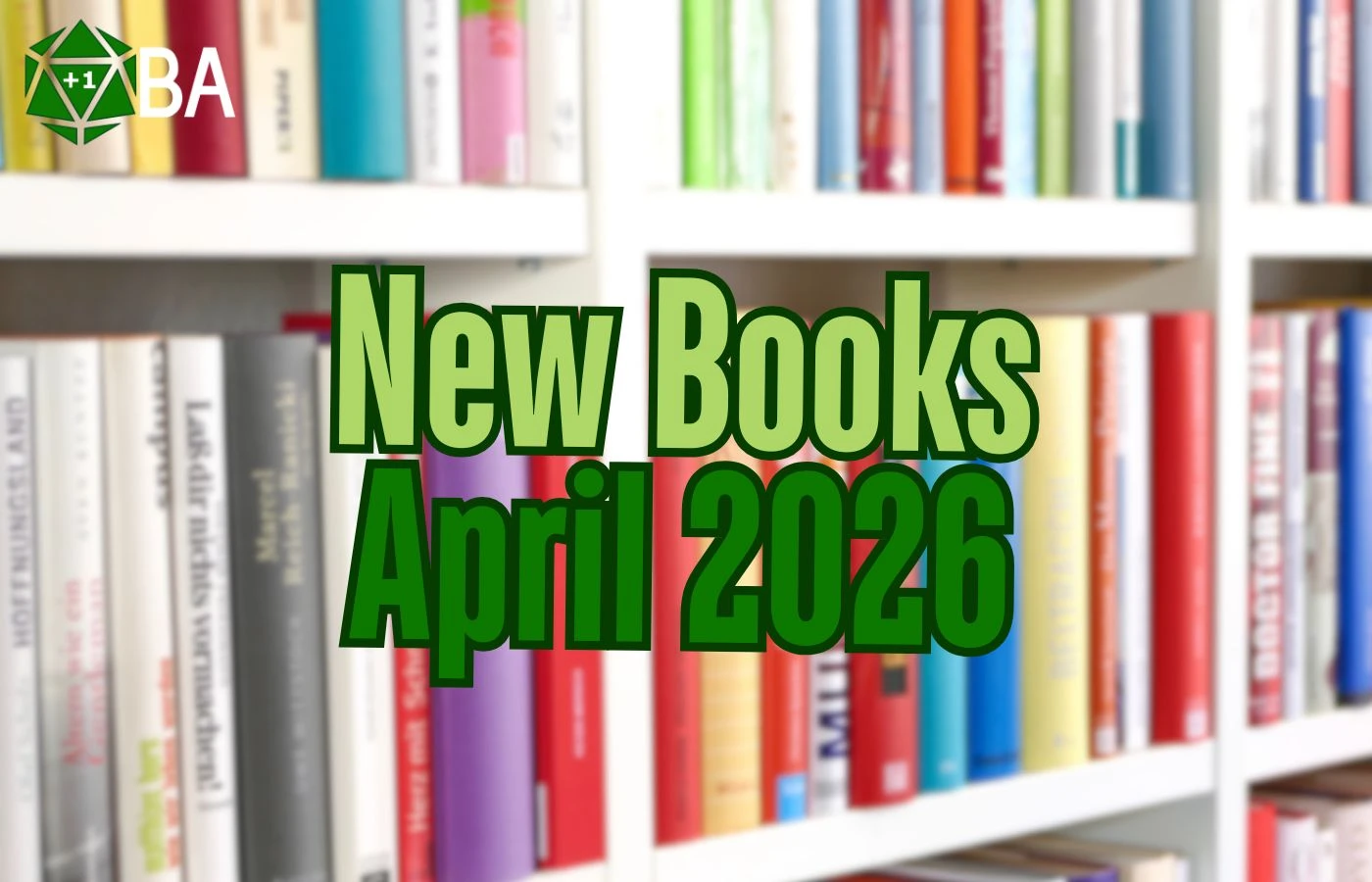 Most Anticipated Book Releases for April 2026