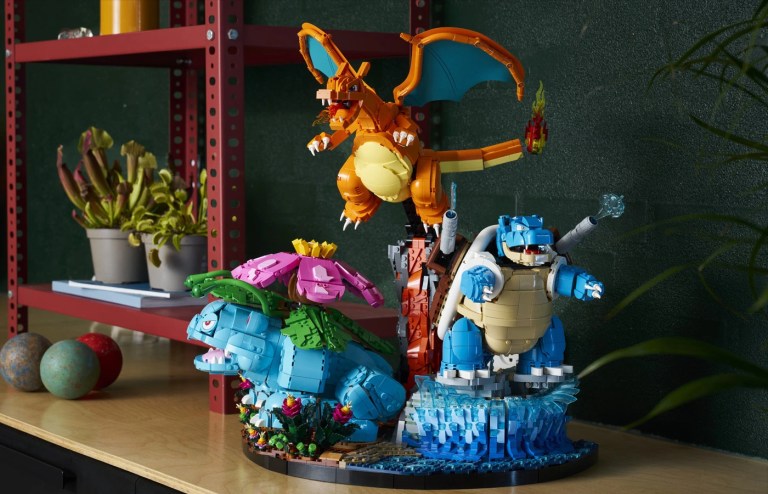 Pokemon LEGO Venusaur Charizard Blastoise