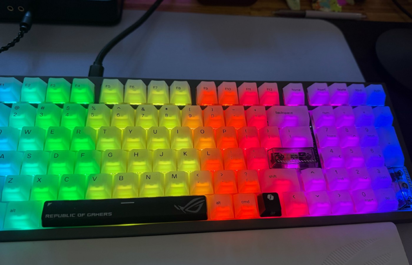 RGB Translucent Side Glow