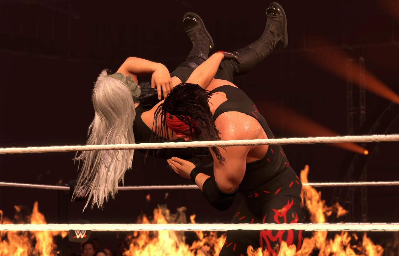 WWE 2K26 Inferno Match