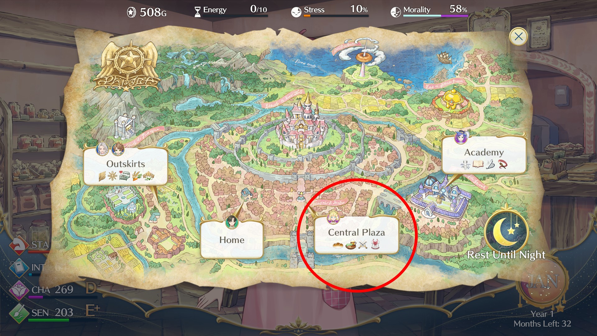 Bakery Location Magical Princess