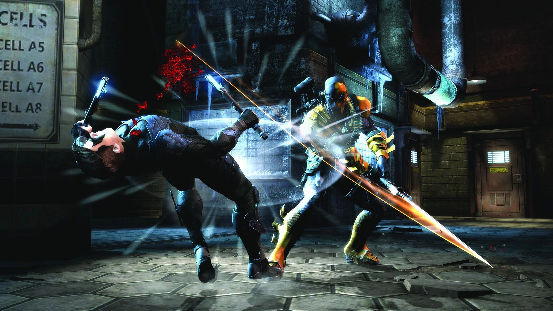 Injustice Nightwing Deathstroke