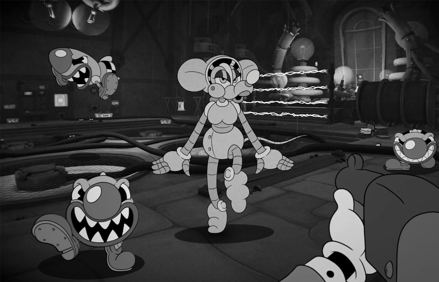 MOUSE P.I. For Hire Robot