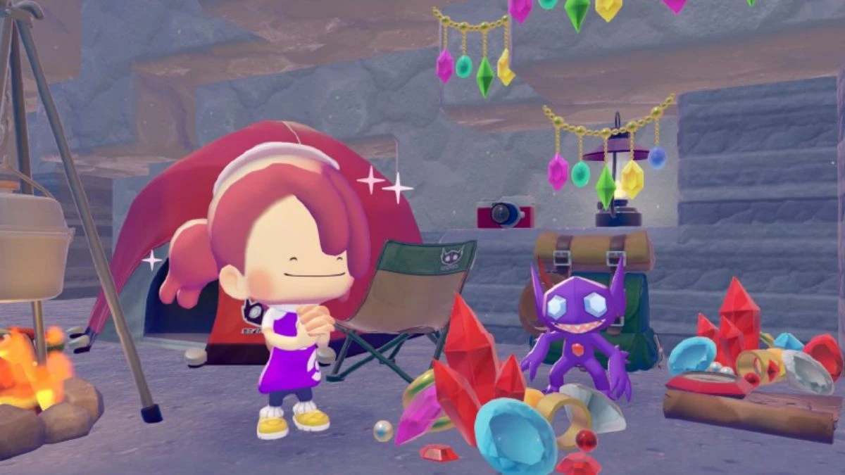 Sableye and human ditto in Pokemon Pokopia