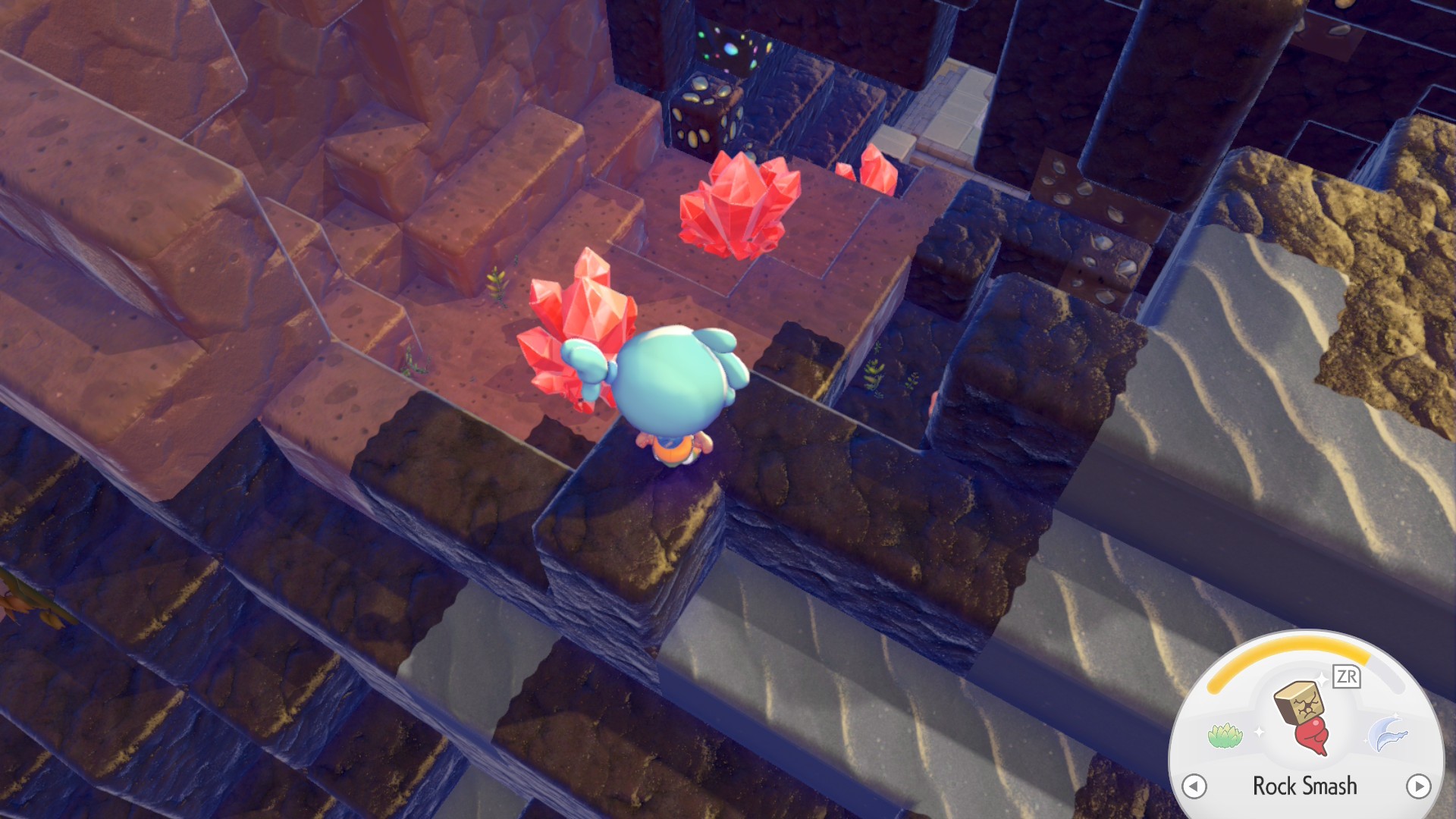 Red Crystal Cave Pokopia Dream Island