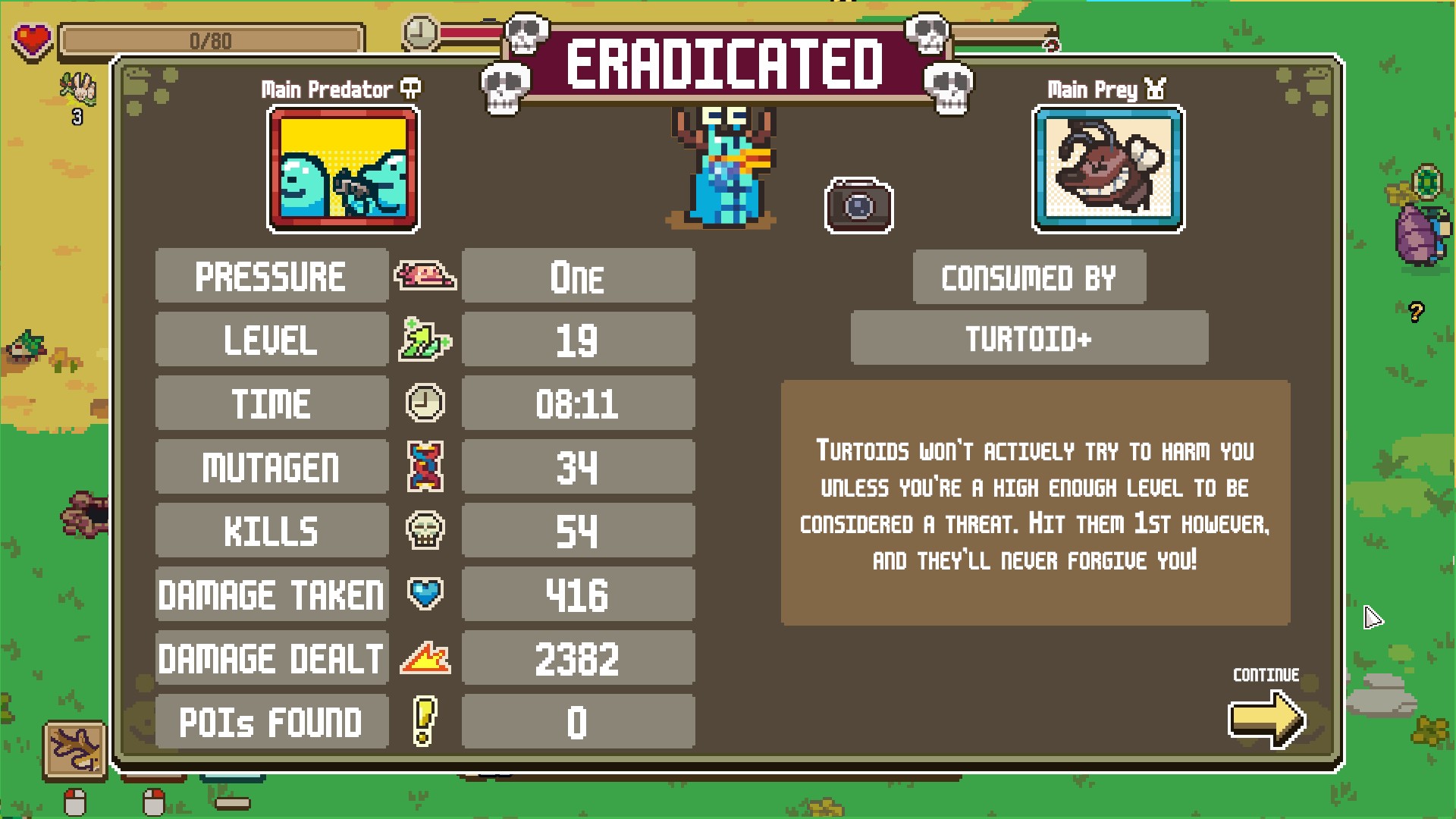 Death Screen Everything is Crab