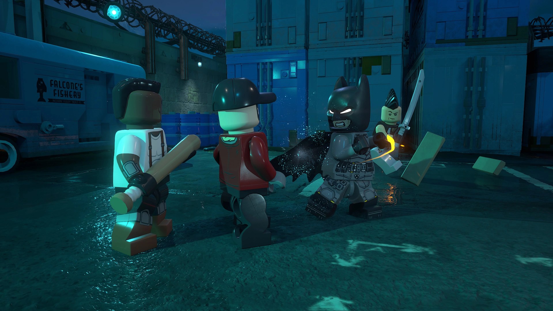 LEGO Batman Legacy of the Dark Knight Batman Fighting
