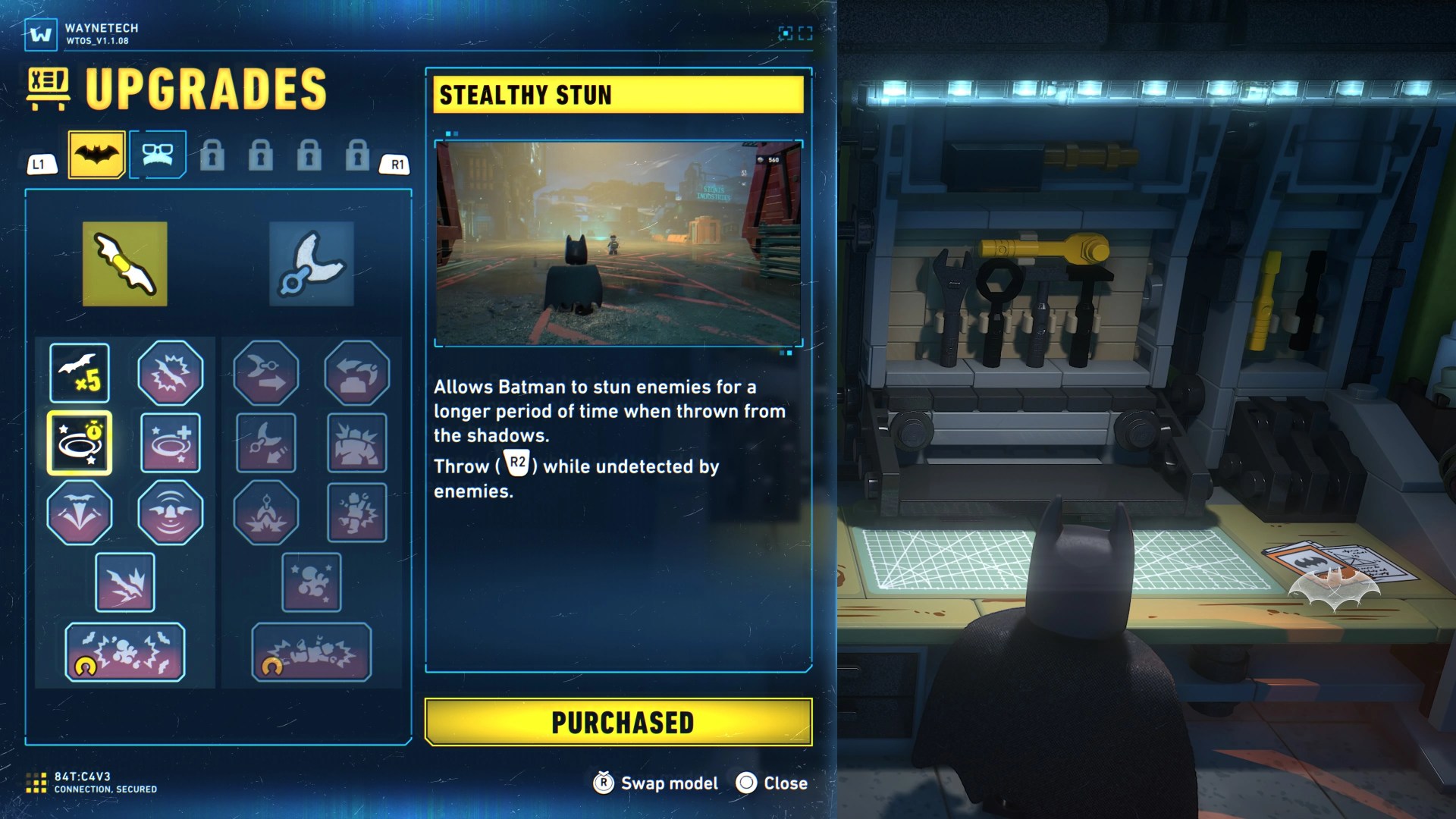 LEGO Batman Legacy of the Dark Knight Upgrades