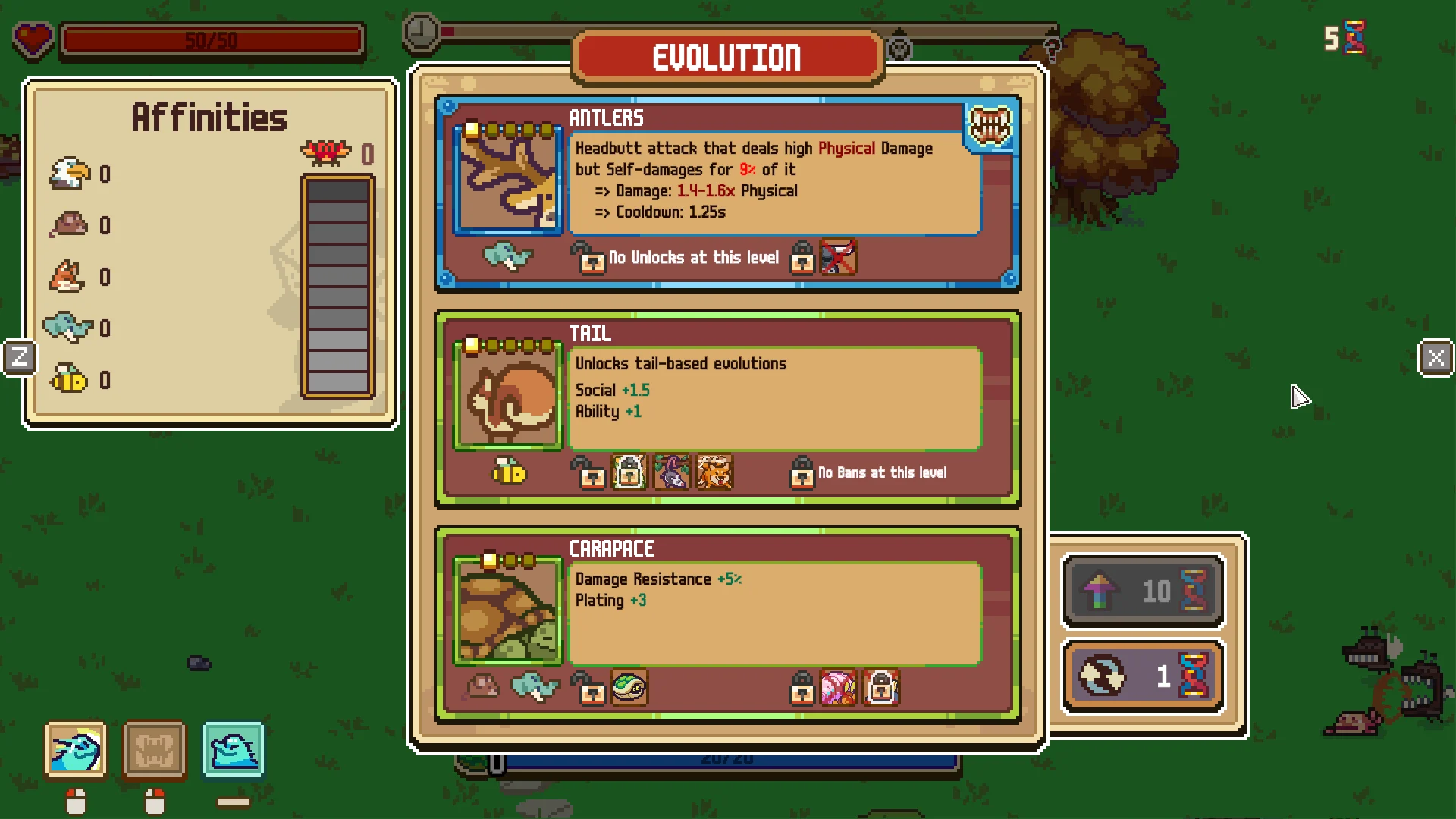 Level Up Screen Everything is Crab