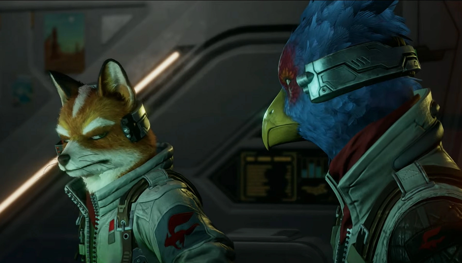 Star Fox Fox And Falco