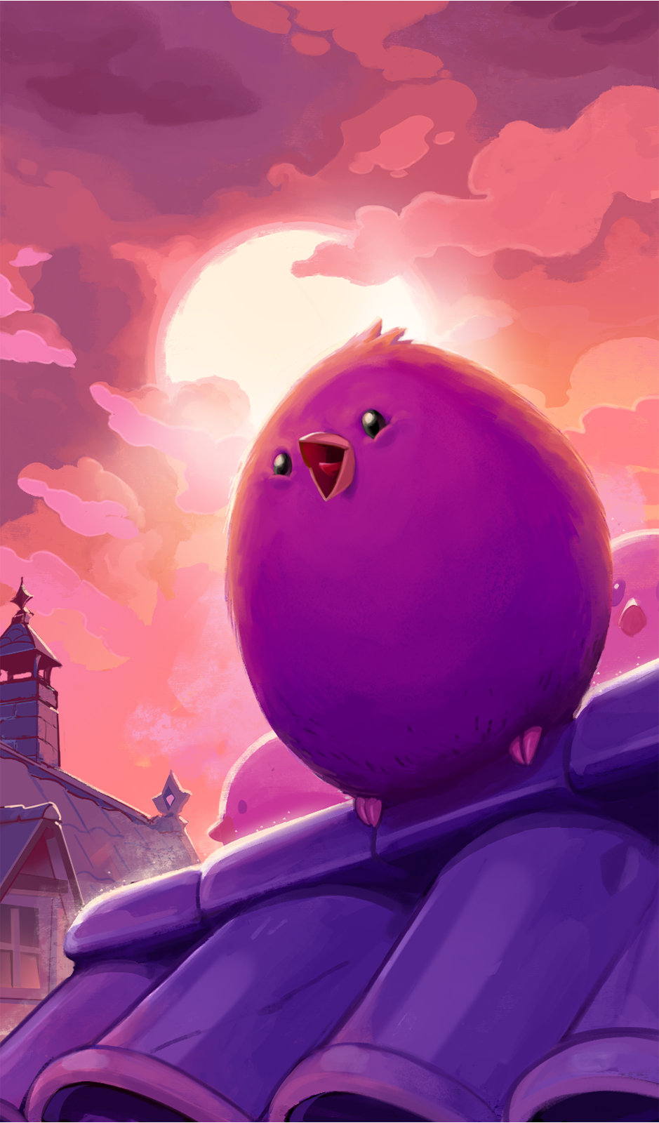 Cheeklet Nokturna Card Moonlight Peaks