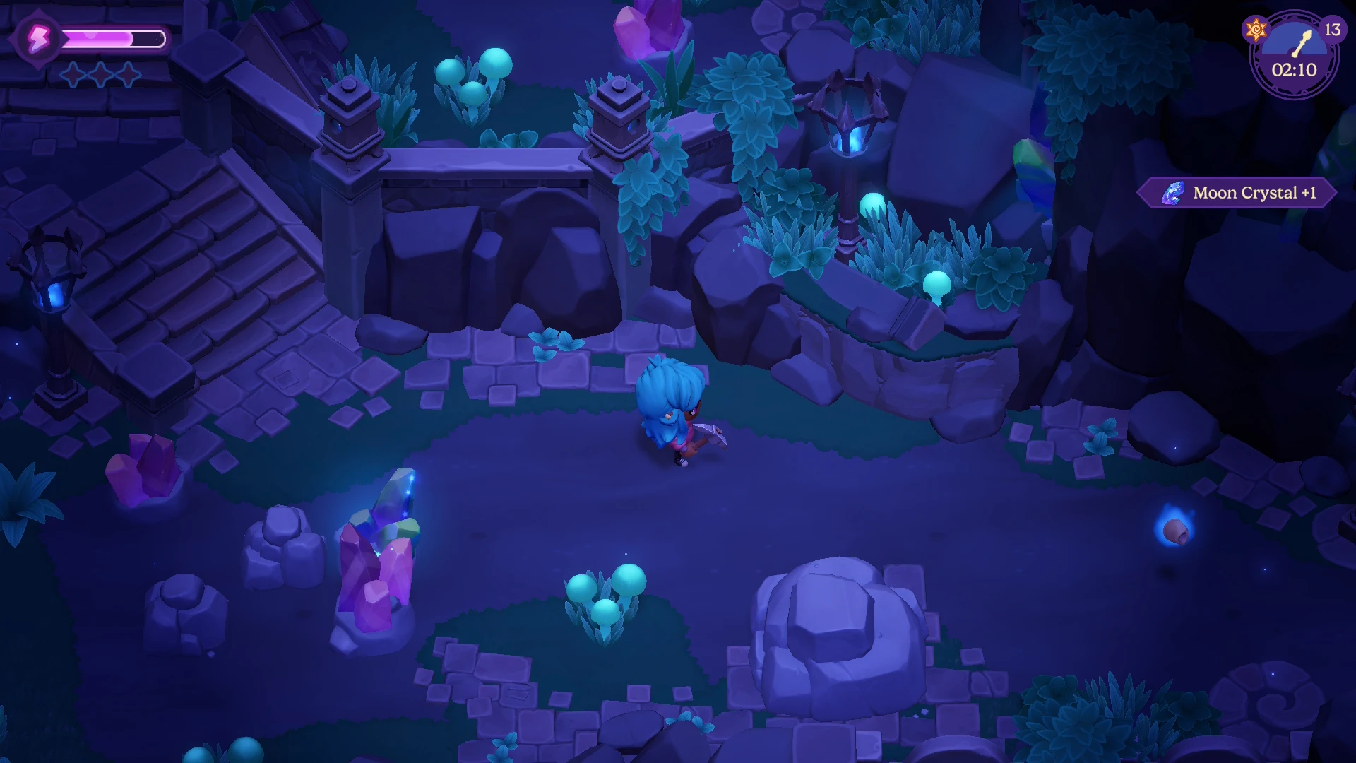 Crystal Cave Moonlight Peaks