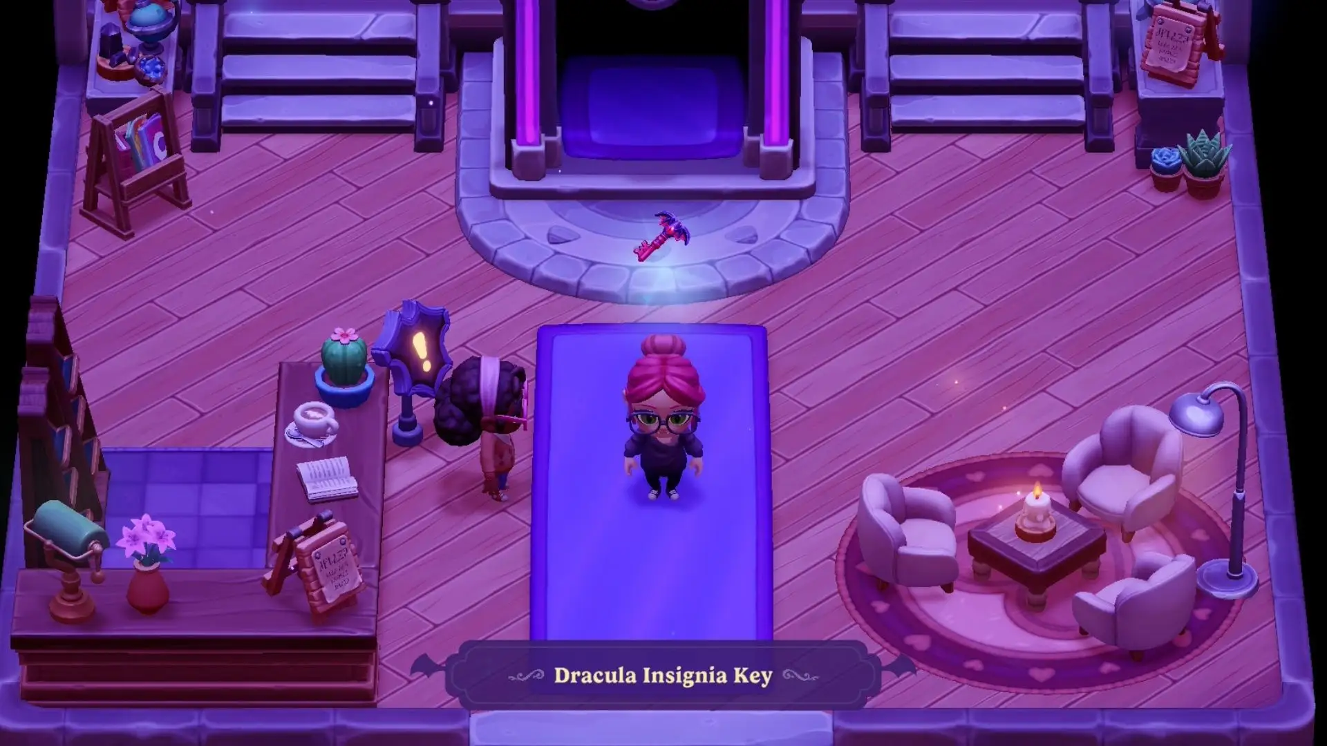 Dracula Insignia Key to Unlock Twilight Catacombs Moonlight Peaks