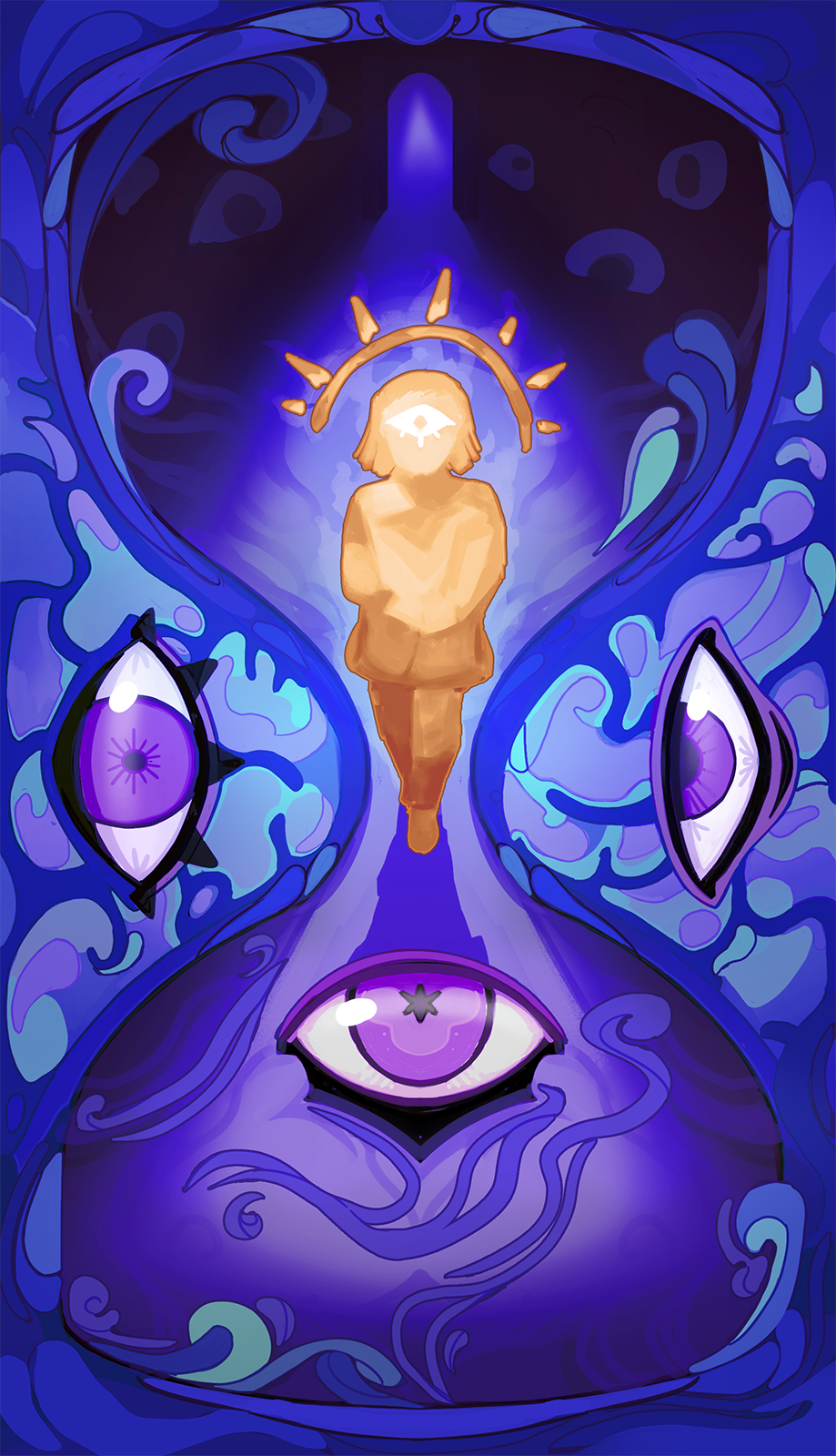 Dreamwalk Nokturna Card Moonlight Peaks