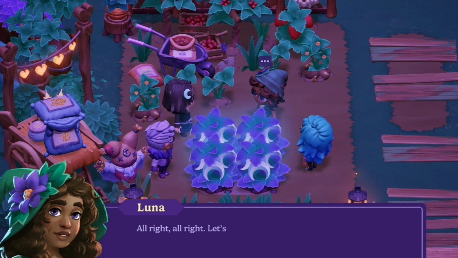 Magical Crops Moonlight Peaks