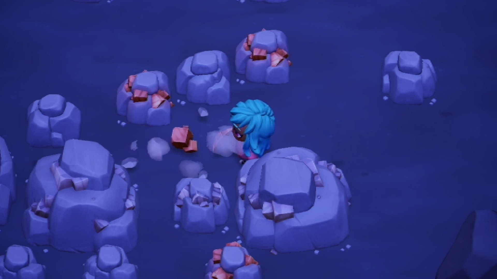 Mining Copper Ore Moonlight Peaks