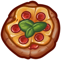 Angry Pizza Moonlight Peaks