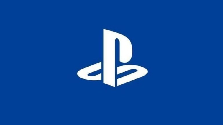 PlayStation Logo Blue Background