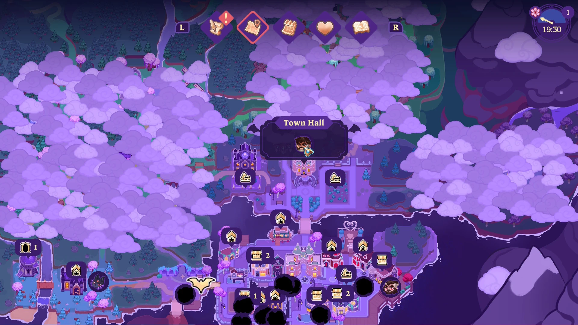 Townhall location Moonlight Peaks
