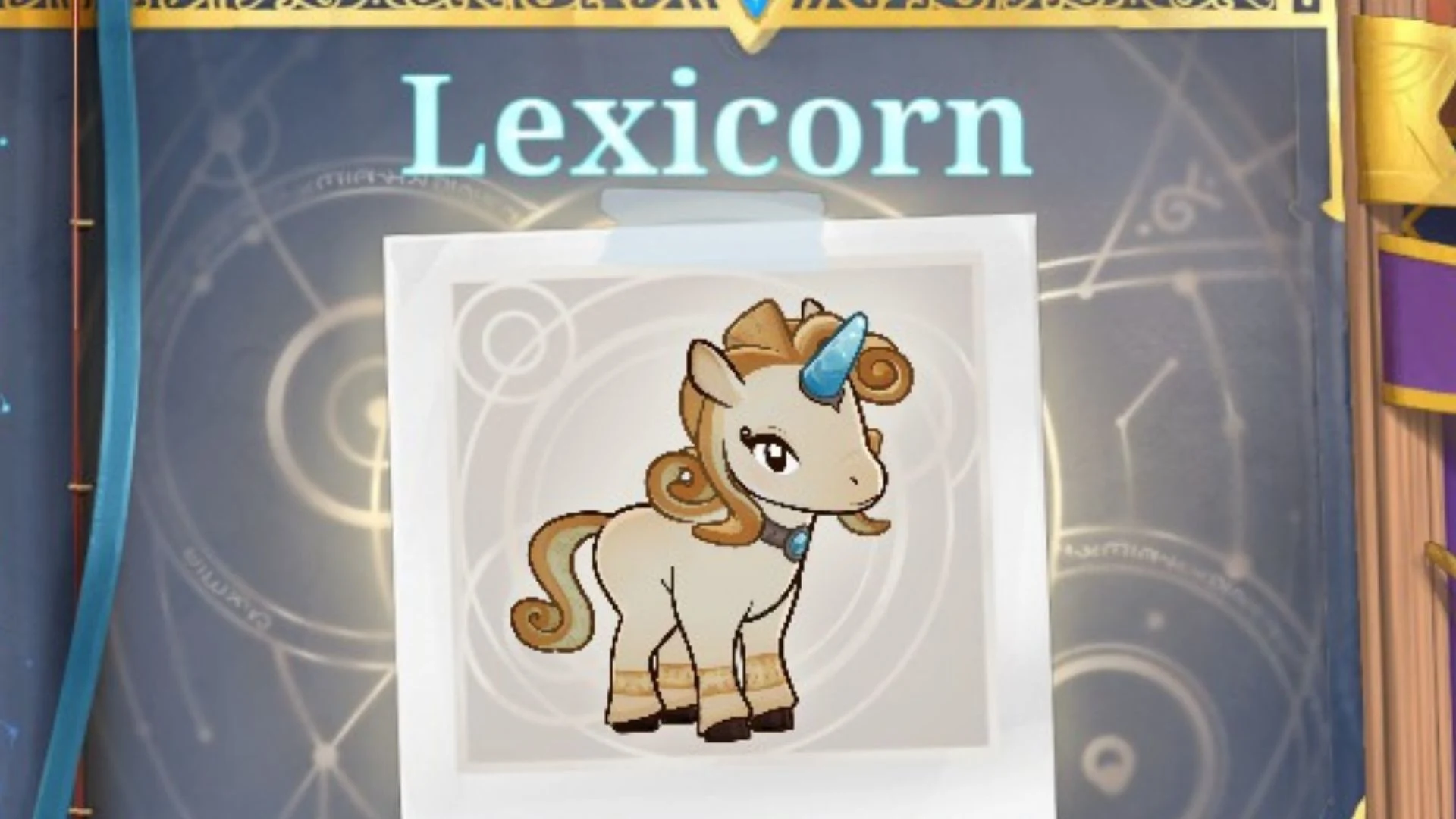 Lexicorn Spirit Magical Library