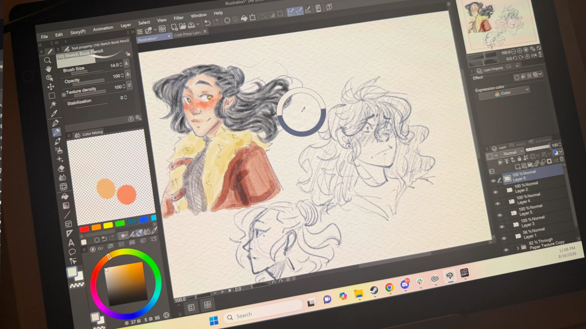 Sketch examples Artist Ultra 14