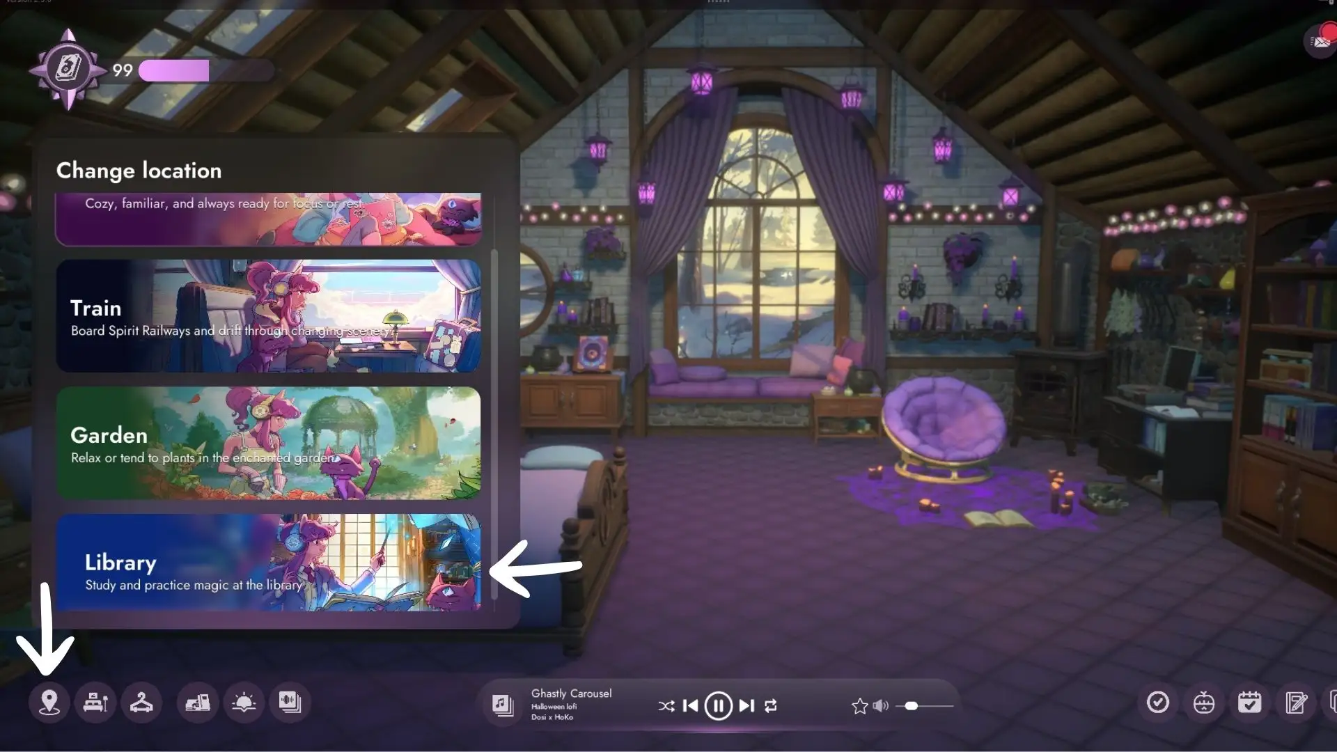 Spirit City How to Get to Library in DLC