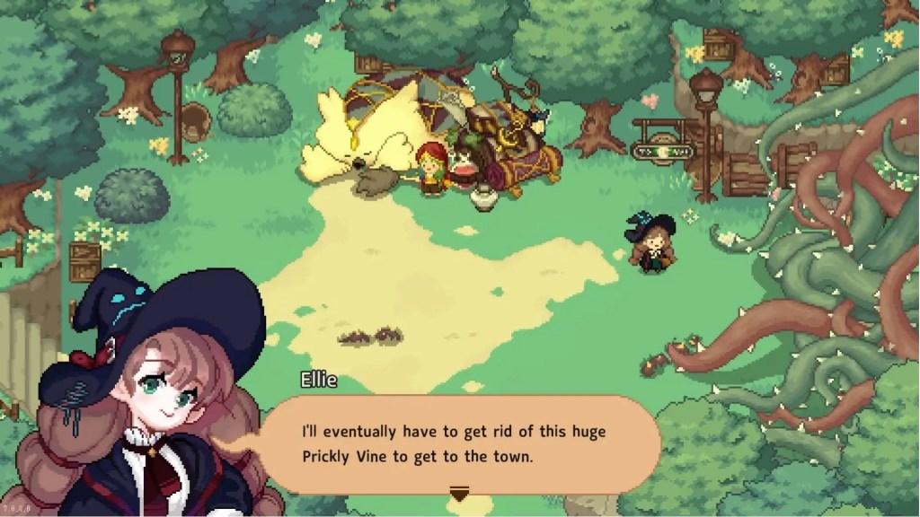 Prickly Vine Little Witch in the Woods