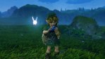 Young Link Playing Ocarina in Remake