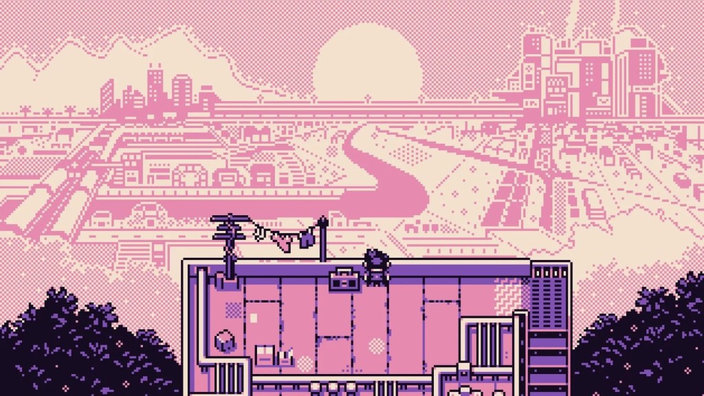 petal runner cityscape