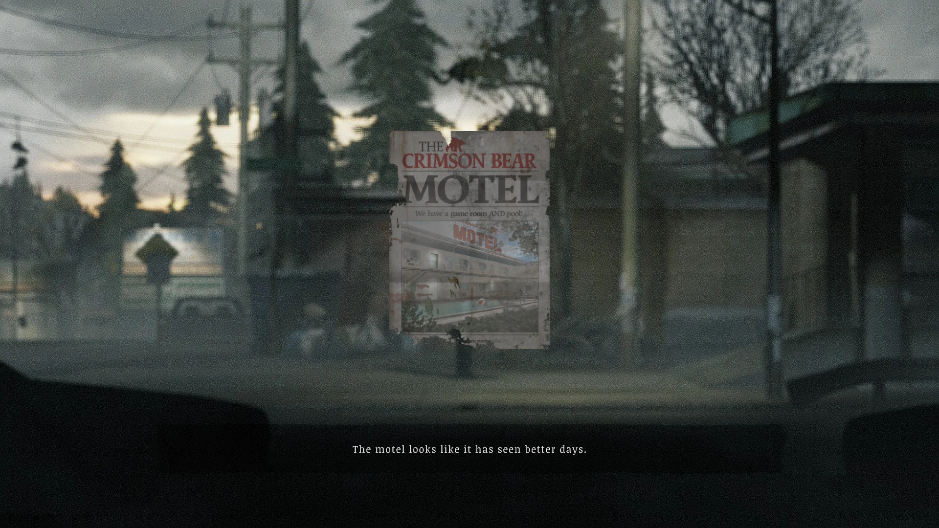 Crimson Bear Motel leaflet