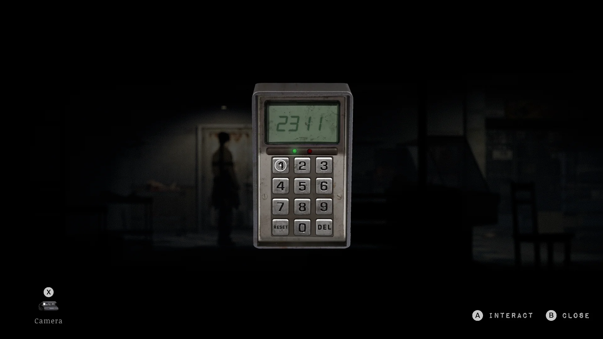 Freezer keypad: 2311