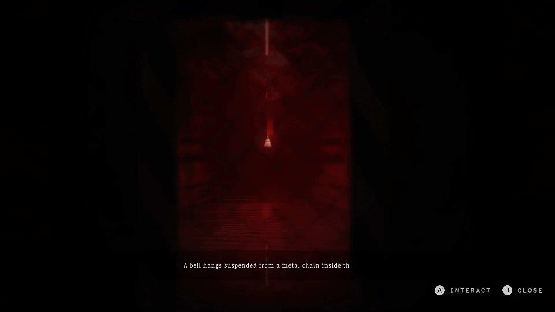 The bell in the sewer cage