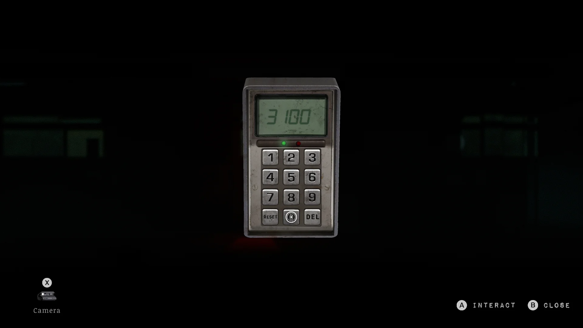 Holding cells keypad: 3100