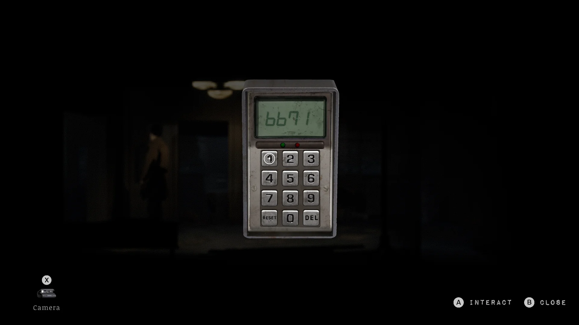 Keypad 6671 in Room 3