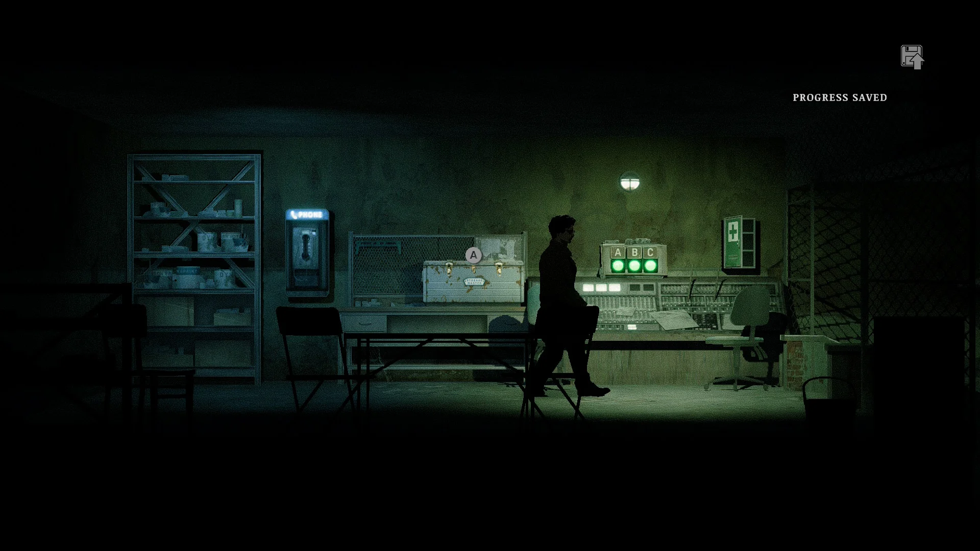 Control room: A, B and C all green