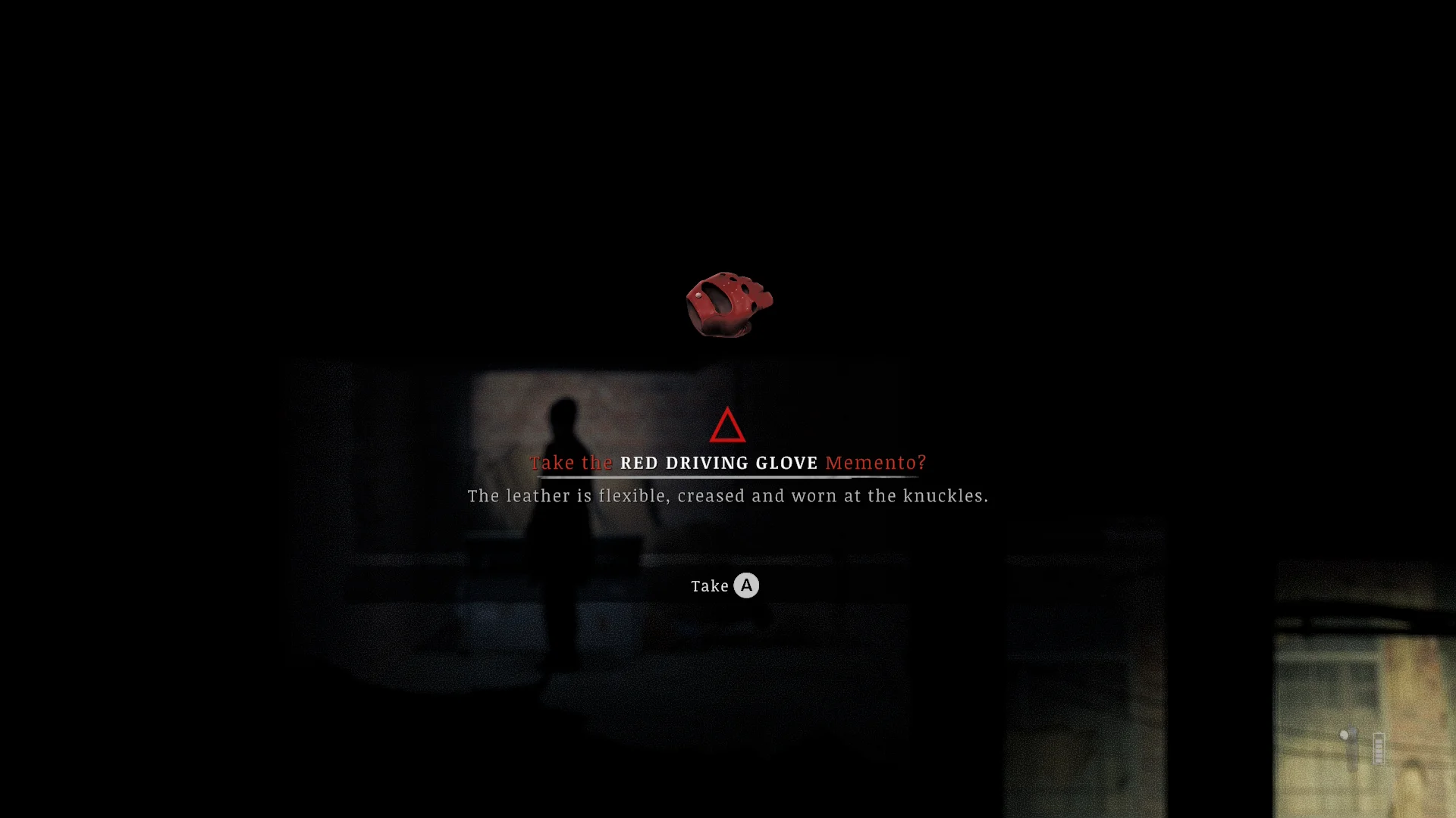 Red Driving Glove memento
