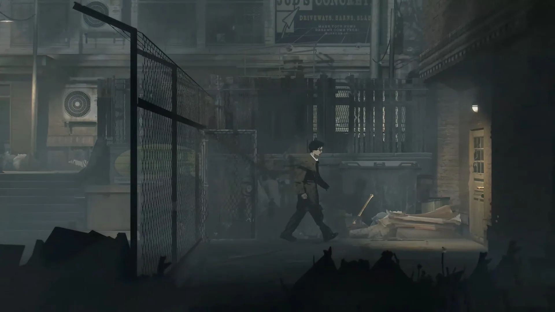 The Baseball Bat in the backlot