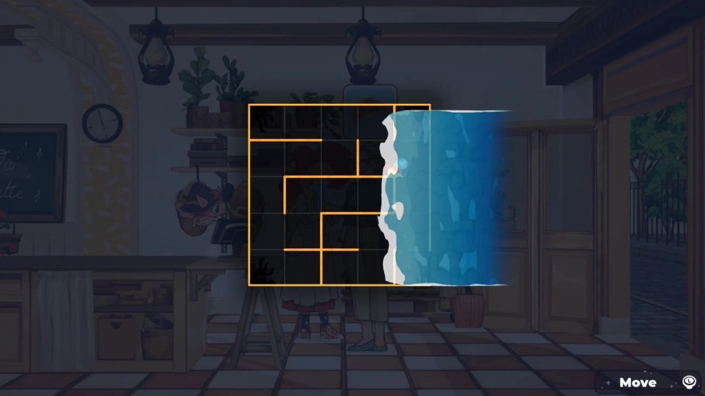 Blue Heart Palace Mini-Game The Witch's Bakery