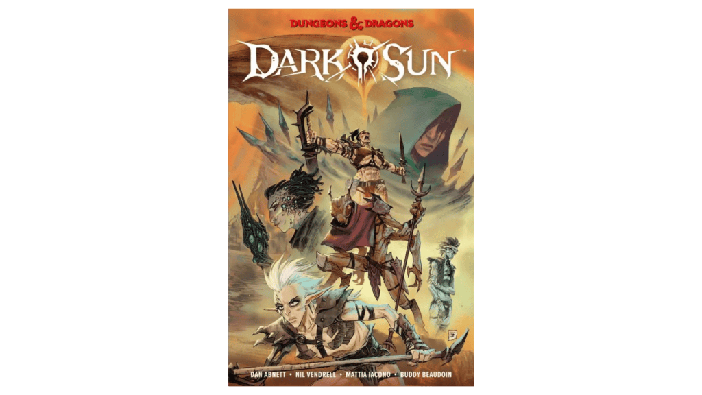 DnD Dark Suns Graphic Novel Cover