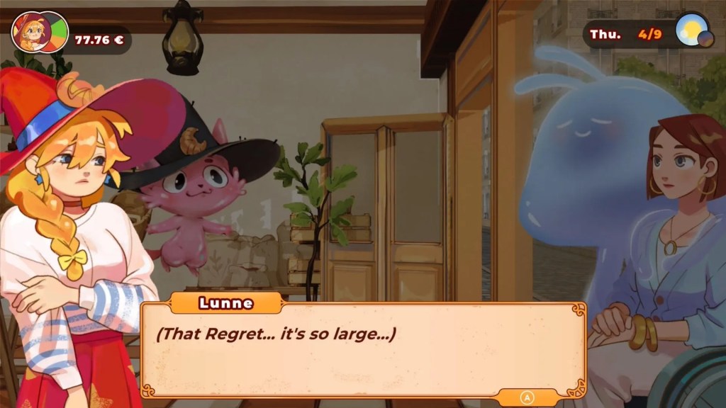 Estelle and Regret Witch's Bakery