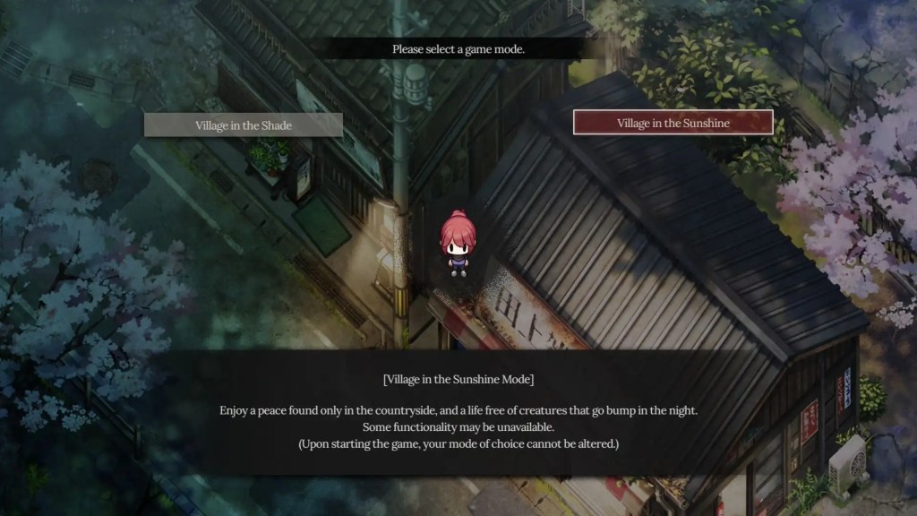 Game Modes Village in the Shade