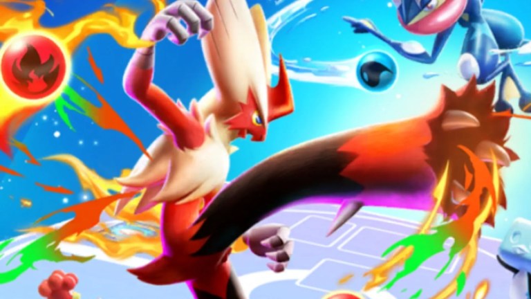 Pokemon TCG Pocket Battle Screen closeup