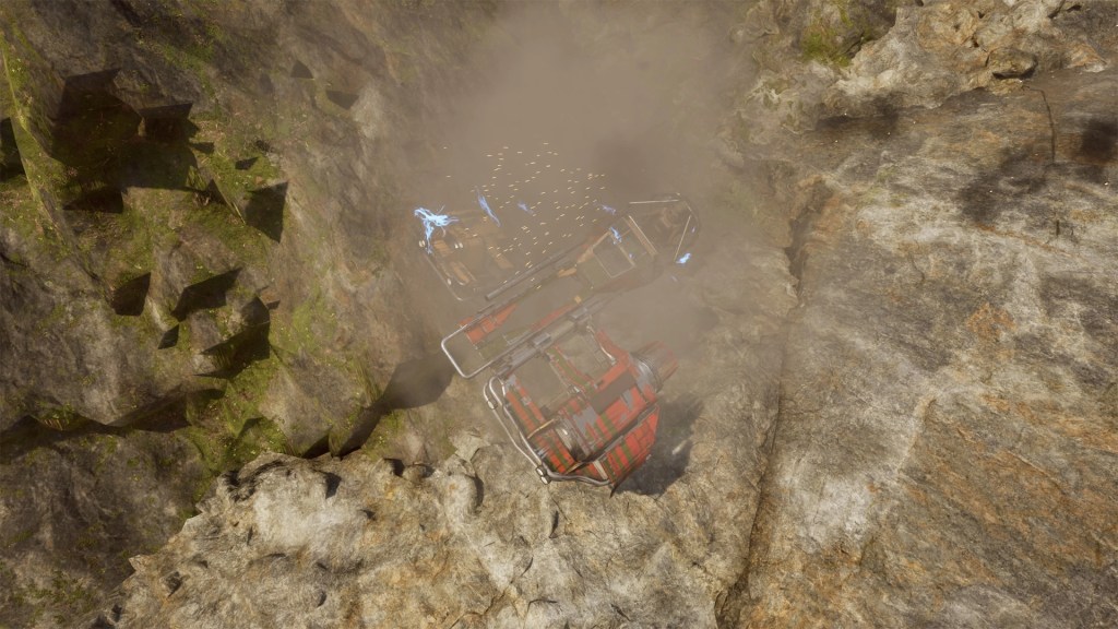 Star Wars Galactic Racer Crash