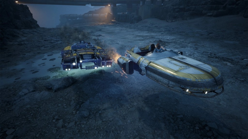 Star Wars Galactic Racer Speeder Race